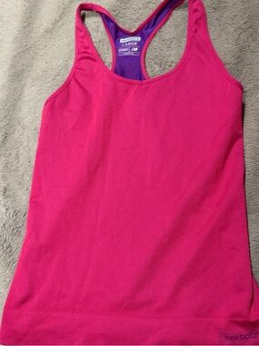 New Balance Purple and Pink Racerback Sports Tank